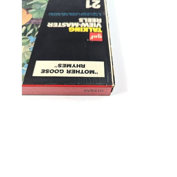 Talking View-Master‎ Mother Goose Rhymes Nursery Childrens AVB410 Sealed Vintage - Picture 5 of 5